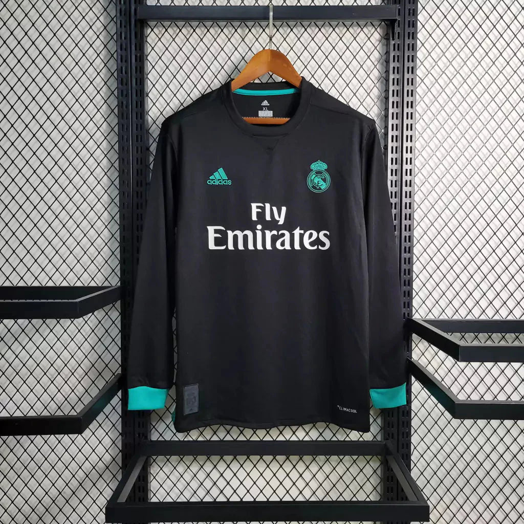 Real Madrid 2017 L/S Maglia Away