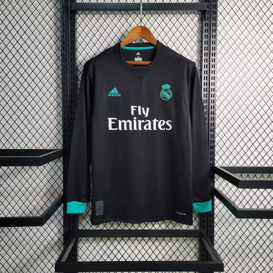 Real Madrid 2017 L/S Maglia Away