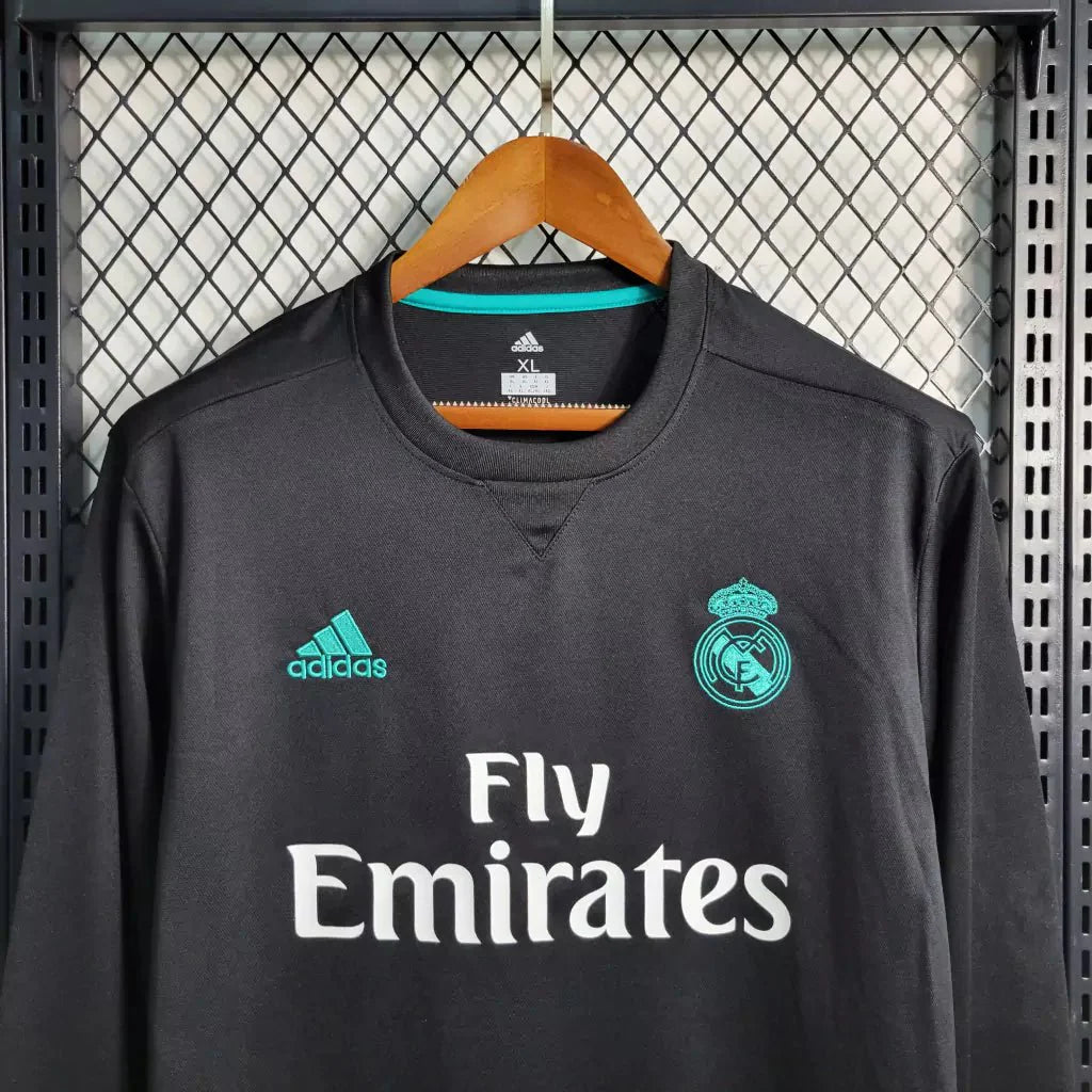 Real Madrid 2017 L/S Maglia Away