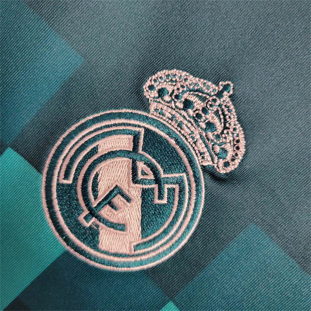 Real Madrid 2017 L/S Maglia Third