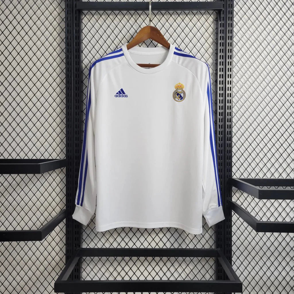 Real Madrid 2019 L/S White Training Maglia