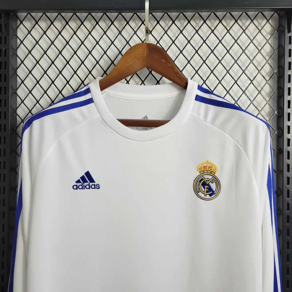 Real Madrid 2019 L/S White Training Maglia