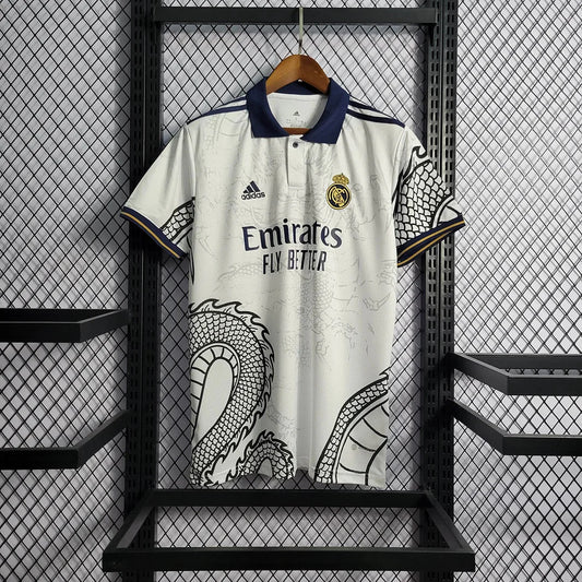 Real Madrid 2024 White Dragon Special Maglia