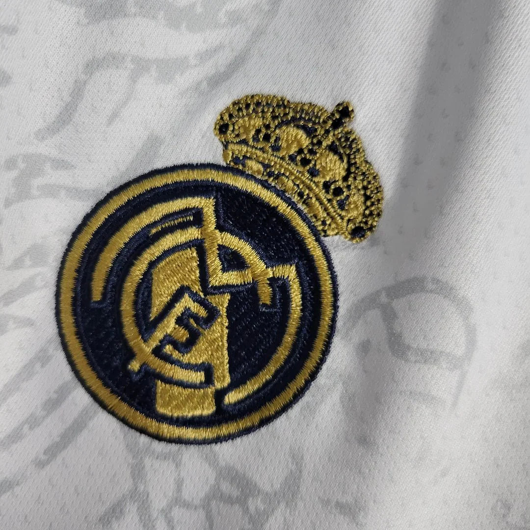 Maillot spécial dragon blanc Real Madrid 2024