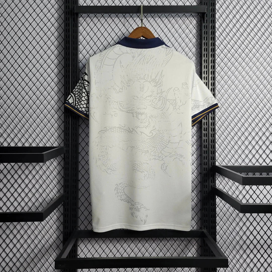 Maillot spécial dragon blanc Real Madrid 2024