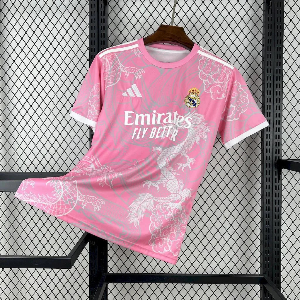 Real Madrid 2025 Pink Dragon Special Maglia