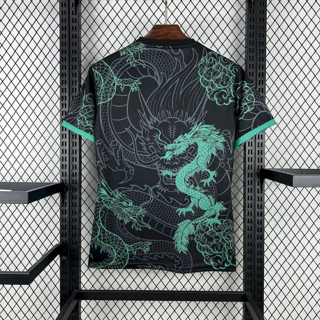 Real Madrid 2025 Maillot spécial Dragon émeraude