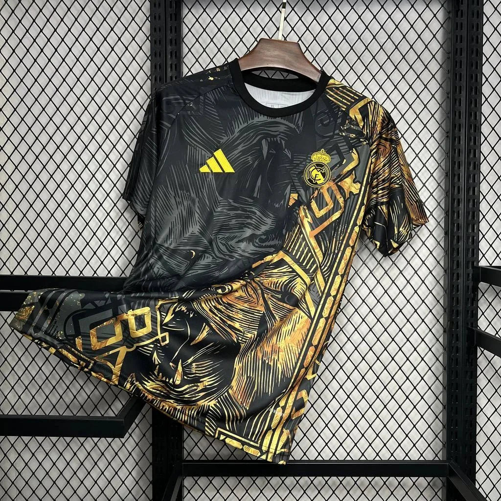 Maillot Spécial Lion d'Or Real Madrid 2025