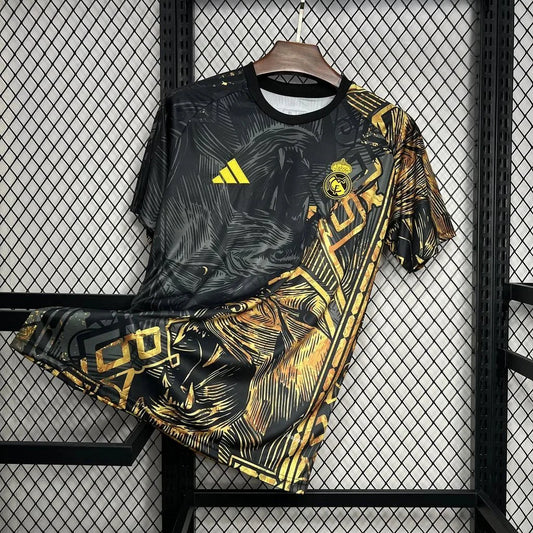 Real Madrid 2025 Gold Lion Special Maglia