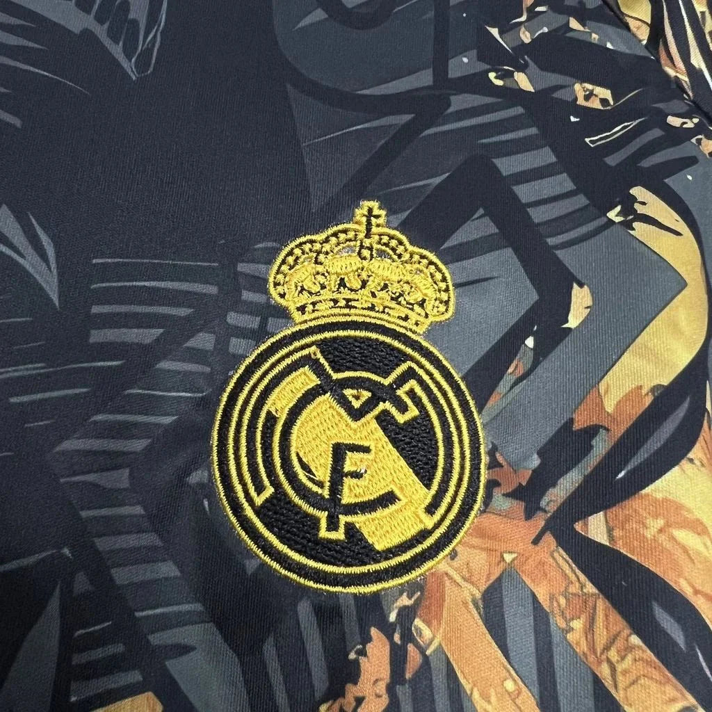 Maillot Spécial Lion d'Or Real Madrid 2025