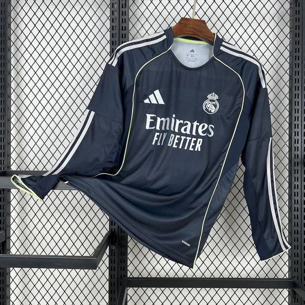 Real Madrid 2025 Maillot Extérieur Manches Longues