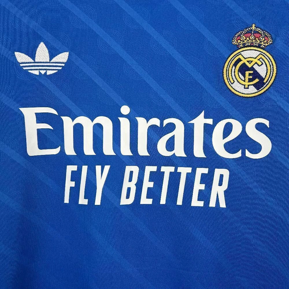 Real Madrid 2025 L/S Maglia Third