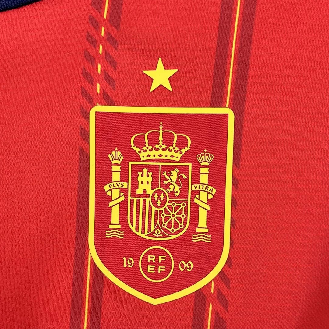 Espagne Coupe du Monde 2026 Maillot Domicile Manches Longues