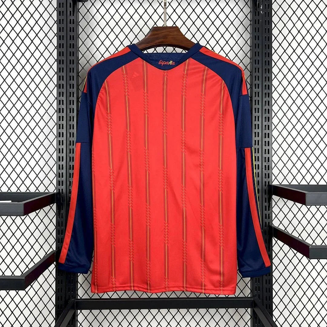 Espagne Coupe du Monde 2026 Maillot Domicile Manches Longues