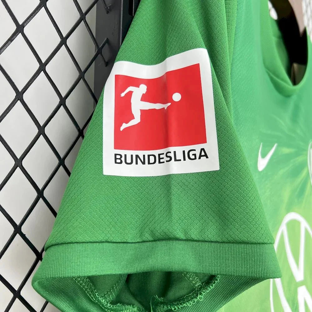 Maillot domicile Vfl Wolfsburg 2025